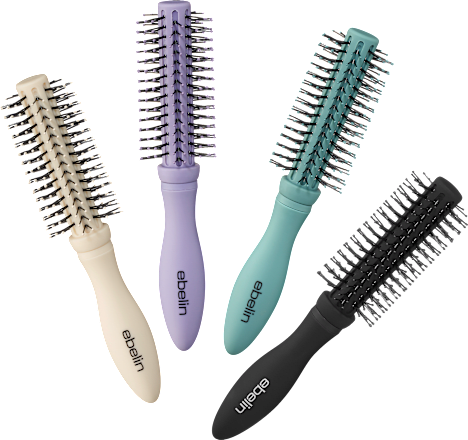 Mini krtača za oblikovanje pričeske, več različic  ebelin