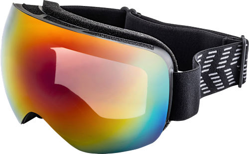 Skibrille Erwachsene mit bunt verspiegeltem Glas SUNDANCE