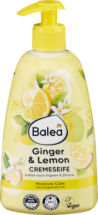 tekuté mýdlo zázvor & citron Balea
