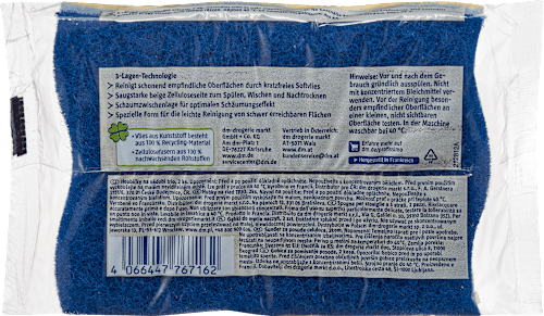 Trzywarstwowe gąbki do mycia naczyń Profissimo