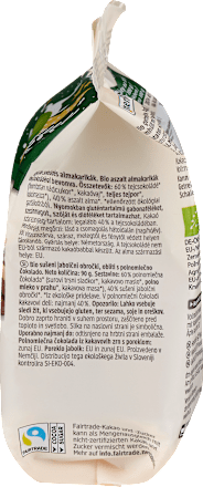 Sušeni kolutovi jabuke preliveni čokoladom dmBio