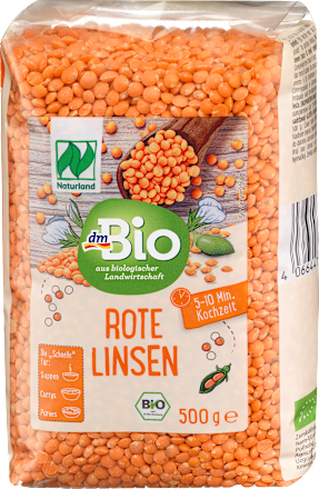 Lenticchie rosse biologiche dmBio