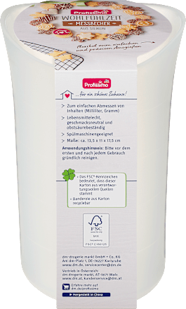 Messbecher Silikon 1L Profissimo