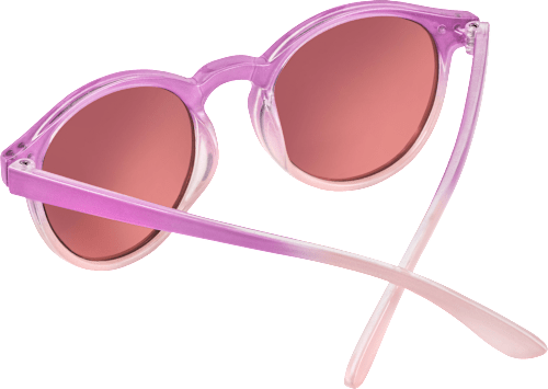 Sonnenbrille Kids pinkes Gestell mit verspiegelten Scheiben SUNDANCE