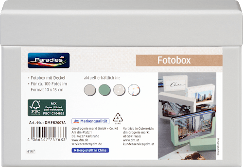 Fotobox Beige Paradies
