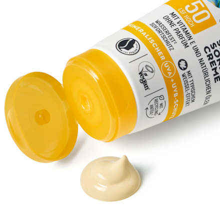 Sonnencreme sensitiv LSF 50 hoch alverde NATURKOSMETIK