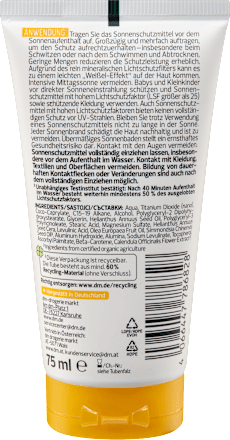 Sonnencreme sensitiv LSF 50 hoch alverde NATURKOSMETIK