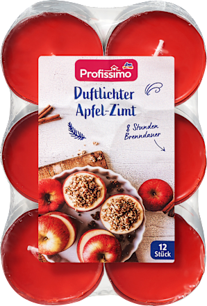 Maxi Duftlichter Apfel-Zimt Profissimo