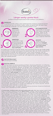 Hideggyanta csíkok, bőrnyugtató ápoló kendőkkel Balea