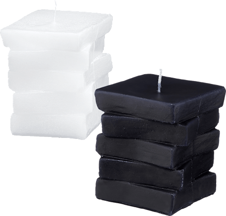 Stumpenkerze Figur Wellness Profissimo