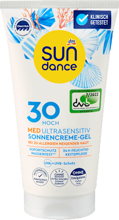 Слънцезащитен крем-гел MED Ultra Sensitiv SPF 30 sundance