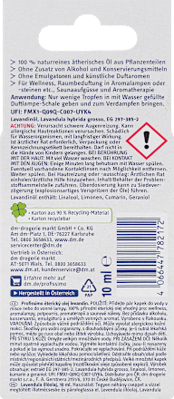 Naturreines ätherisches Öl Lavandin Profissimo