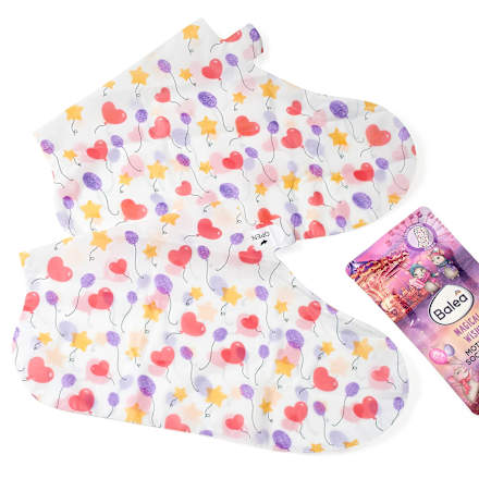 Fußmaske Socken, Magical Wishes (1 Paar) Balea