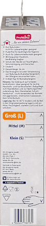 Einmal-Handschuhe Latex weiß Groß Profissimo