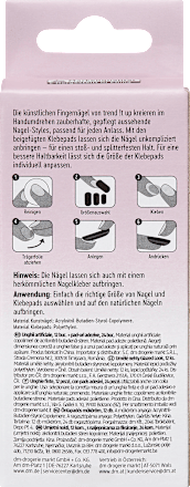 Künstliche Nägel On the Go Nails Glazed Look trend !t up