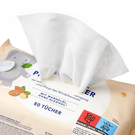Negovalni robčki z mandljevim oljem in izvlečkom žajblja babylove