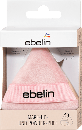 Puf pentru pudră 2în1 ebelin