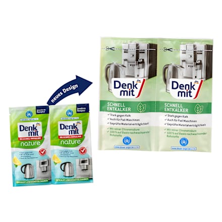 Decalcifiant cafetiere nature 2x25gr Denkmit