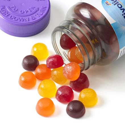 Multi gumivitamin étrend-kiegészítő felnőtteknek Mivolis