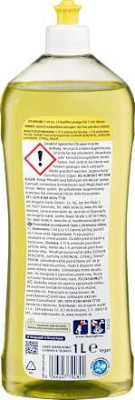 Kézi mosogatószer Zitronenfrische, citrom illattal Denkmit