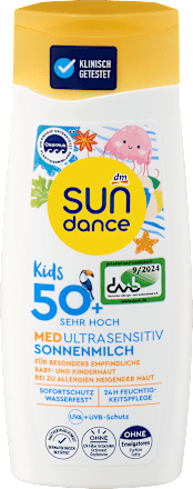 Sonnenmilch Kids MED Ultrasensitiv LSF 50+ SUNDANCE