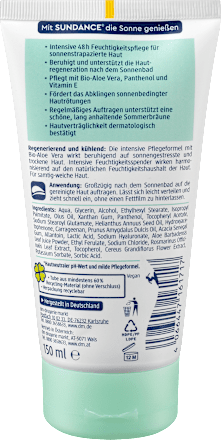 Losjon za nego kože po sončenju Sensitiv After Sun sundance