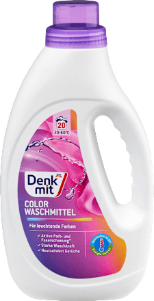 Colorwaschmittel flüssig Farb- & Faserschutz Denkmit