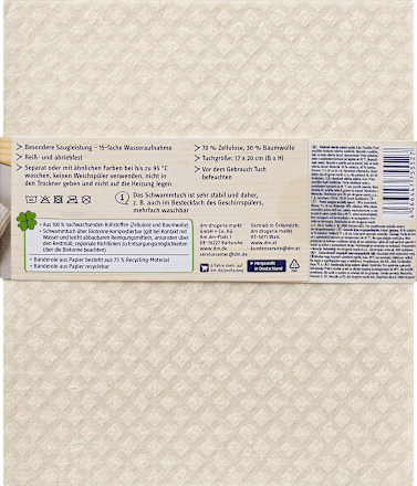 nature Trockene Schwammtücher Profissimo