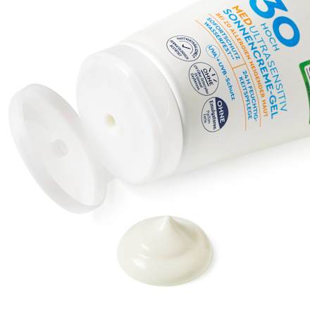 MED gelový krém na opalování Ultra Sensitiv OF30 SUNDANCE