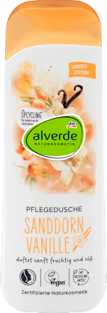 Gel doccia alla vaniglia e olivello spinoso alverde