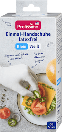 Einmalhandschuhe latexfrei weiß Klein Profissimo