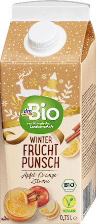 Winter Fruchtpunsch, Apfel-Orange-Zitrone dmBio