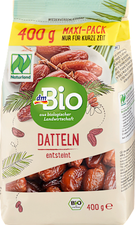 Bio sušeni datlji, brez koščic dmBio