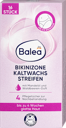 Kaltwachsstreifen Bikinizone Balea