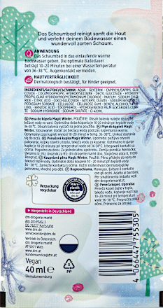 magic winter penušava kupka Balea