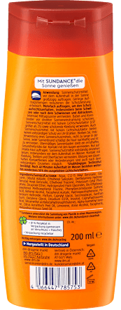 Слънцезащитно мляко за защита и тен SPF 30 sundance