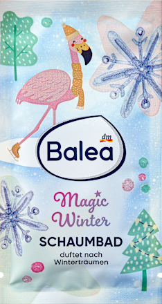 magic winter penušava kupka Balea