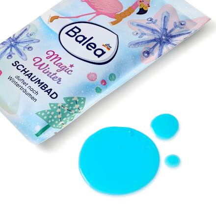 magic winter penušava kupka Balea