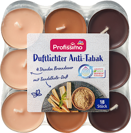 Čajové sviečky Anti-Tabak Profissimo