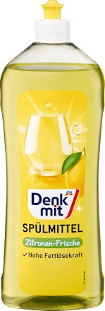 Detergent za ručno pranje posuđa - limun Denkmit
