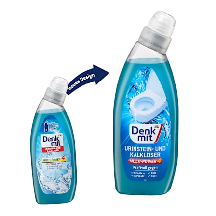 WC-tisztító gél Multi Power 4, négyszeres hatású Denkmit