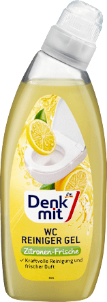 WC-tisztító gél Zitronenfrische, citrom illattal Denkmit