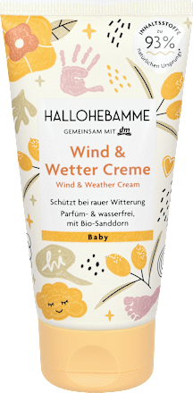 Wind & Wetter baby njegujuća krema HALLOHEBAMME