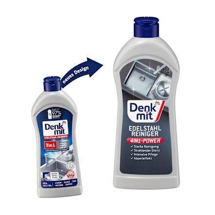 Detergente per l'acciaio 4in1 Denkmit