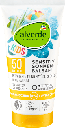 Sonnenbalsam Kids sensitiv LSF 50 alverde NATURKOSMETIK
