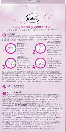 Strisce depilatorie viso al profumo di frutti di bosco Balea