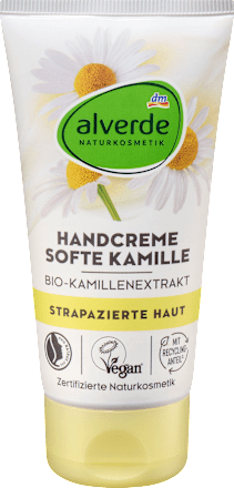 Krema za roke z izvlečkom bio kamilice alverde NATURKOSMETIK