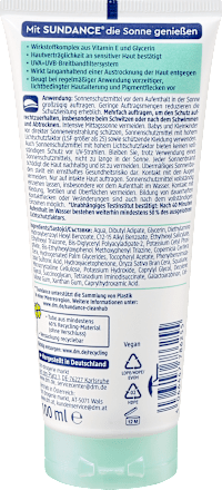 Sonnencreme sensitiv LSF 50 SUNDANCE
