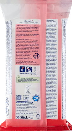 Univerzális nedves törlőkendő gránátalma illattal Denkmit