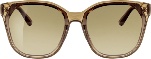 Sonnenbrille Damen hellbraun transparent SUNDANCE